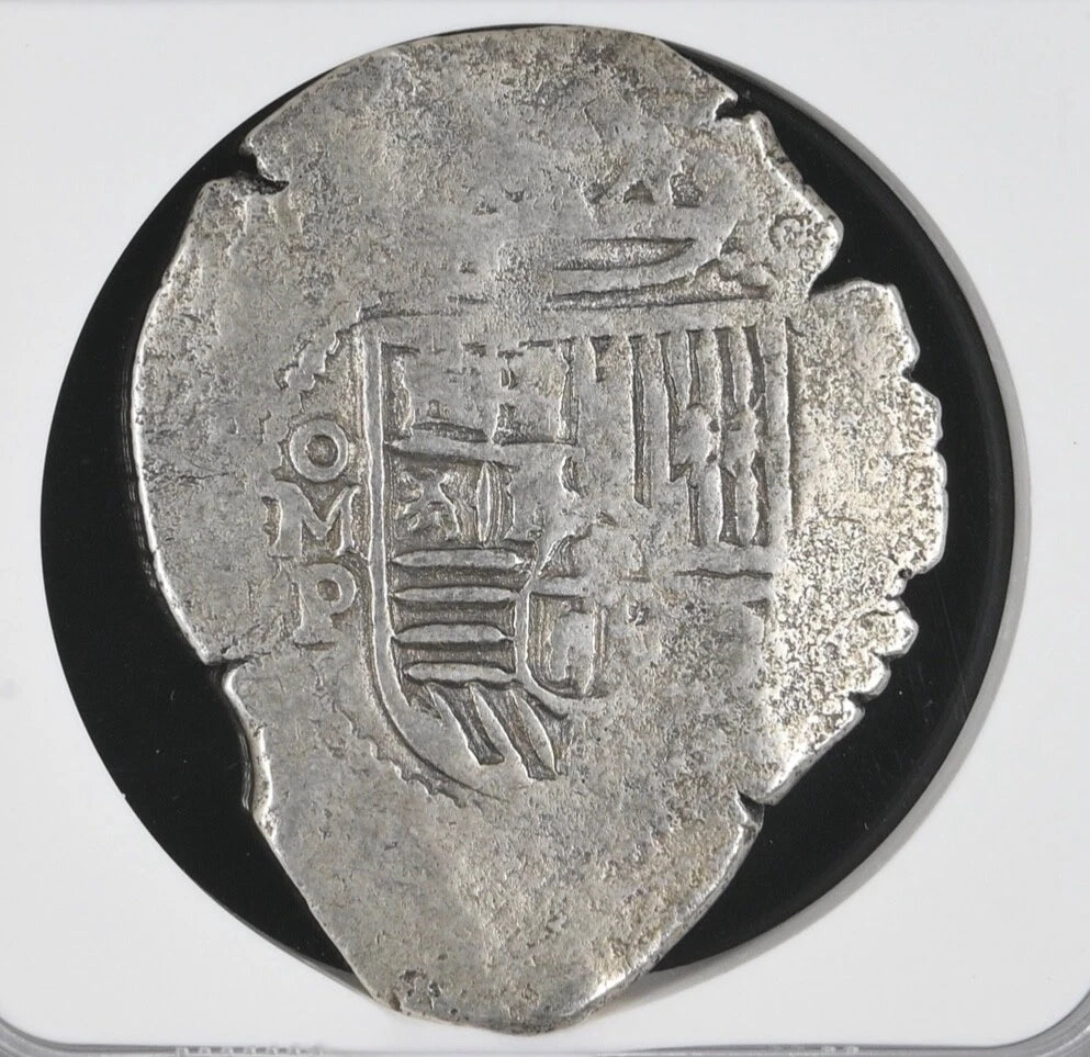 JUPITER SHIPWRECK 8 REALES Mexico TOP POP NGC VF Details