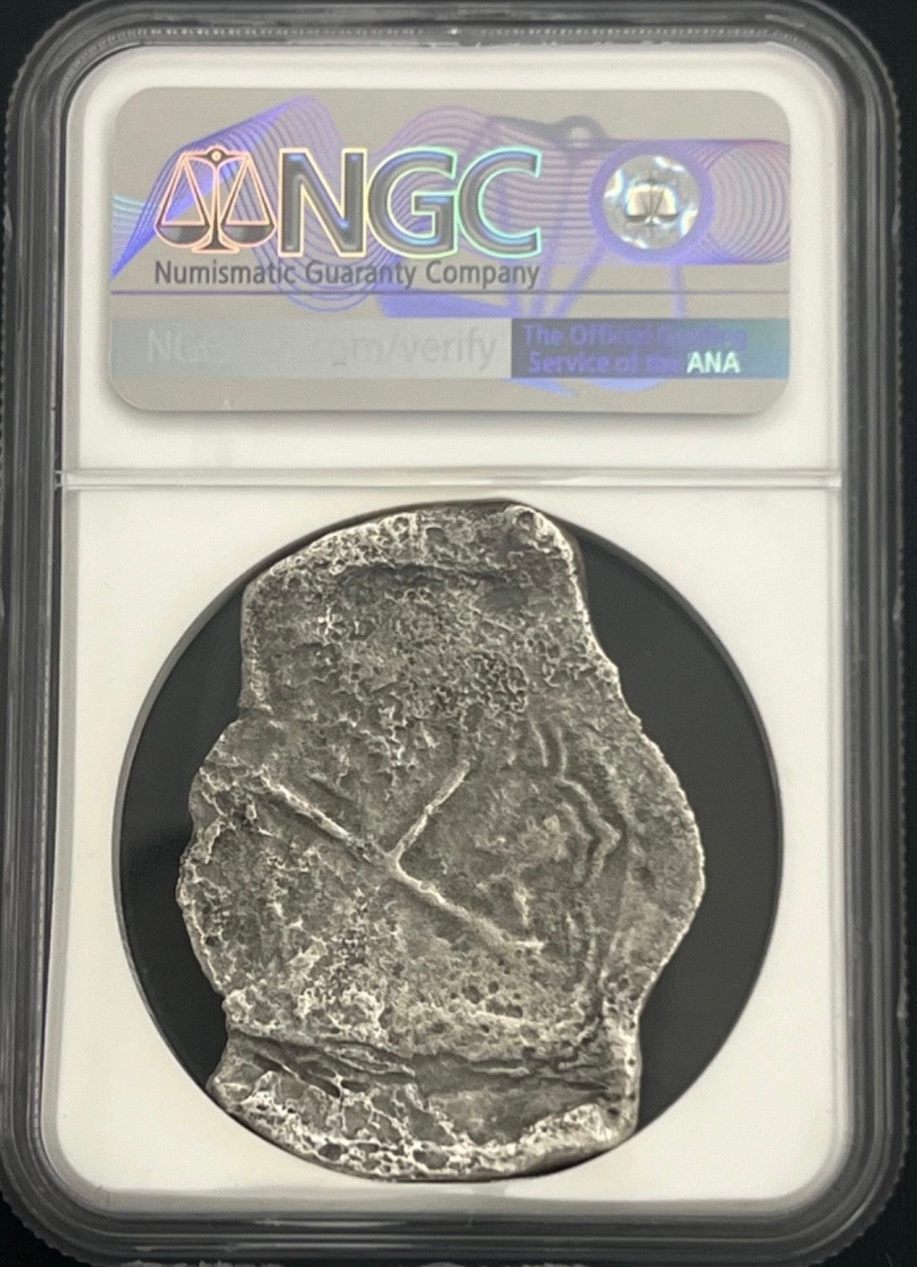 銅インゴット918g.896g SPICE ISLAND Shipwreck 8 Reales Mexico 1600s NGC Certified Genuine