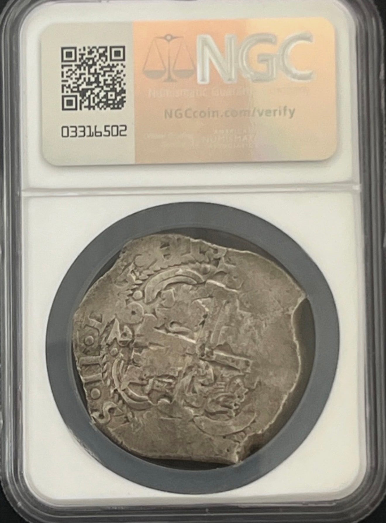 ASSOCIATION SHIPWRECK 8 Reales Graded by NGC XF Details – Shipwreck Coins