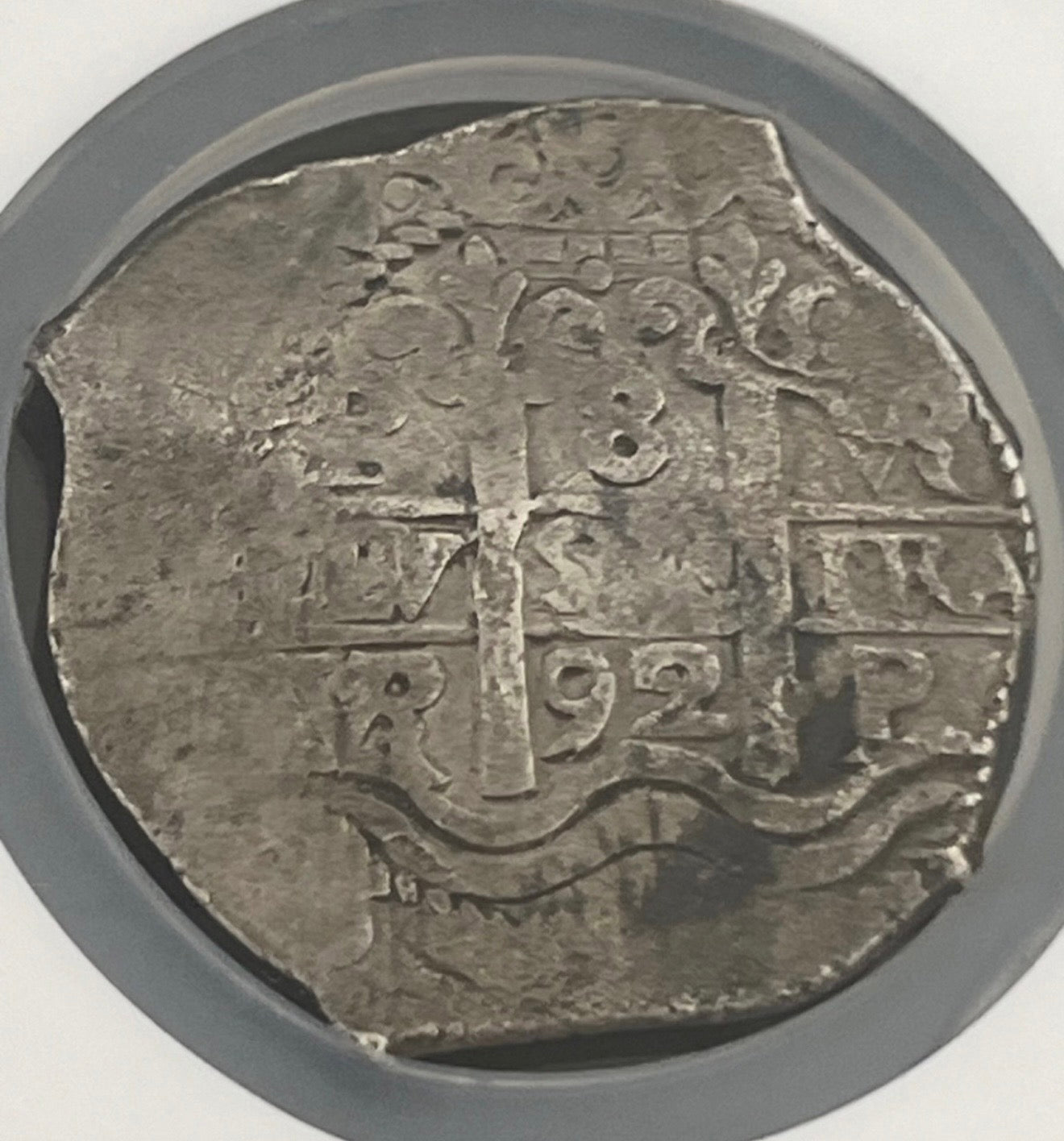 ASSOCIATION SHIPWRECK 8 Reales Graded by NGC XF Details – Shipwreck Coins