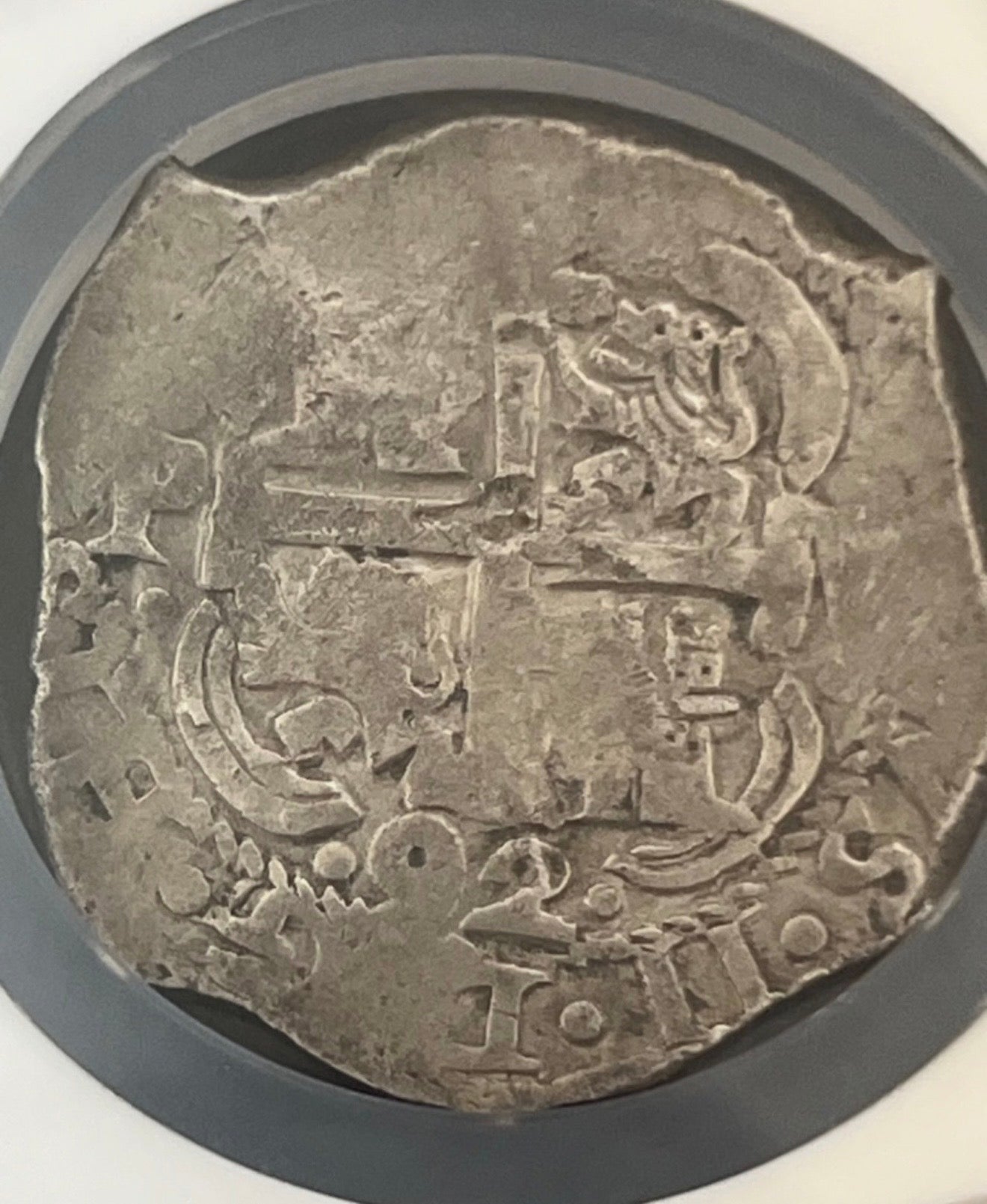 ASSOCIATION SHIPWRECK 8 Reales Graded by NGC XF Details – Shipwreck Coins