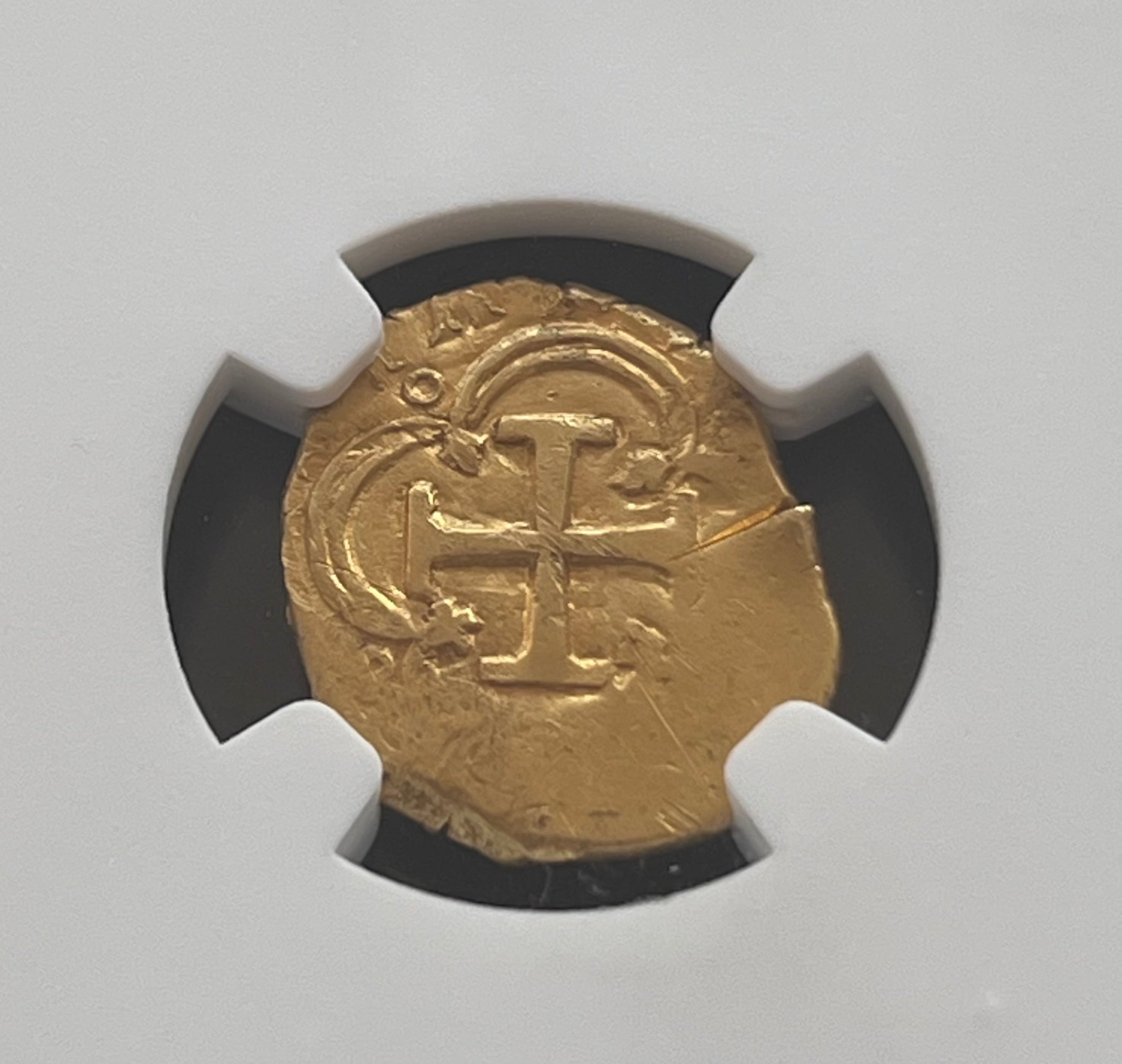 1 Escudo Seville, Spain Gold coin NGC Grade AU Details (1598-1621)