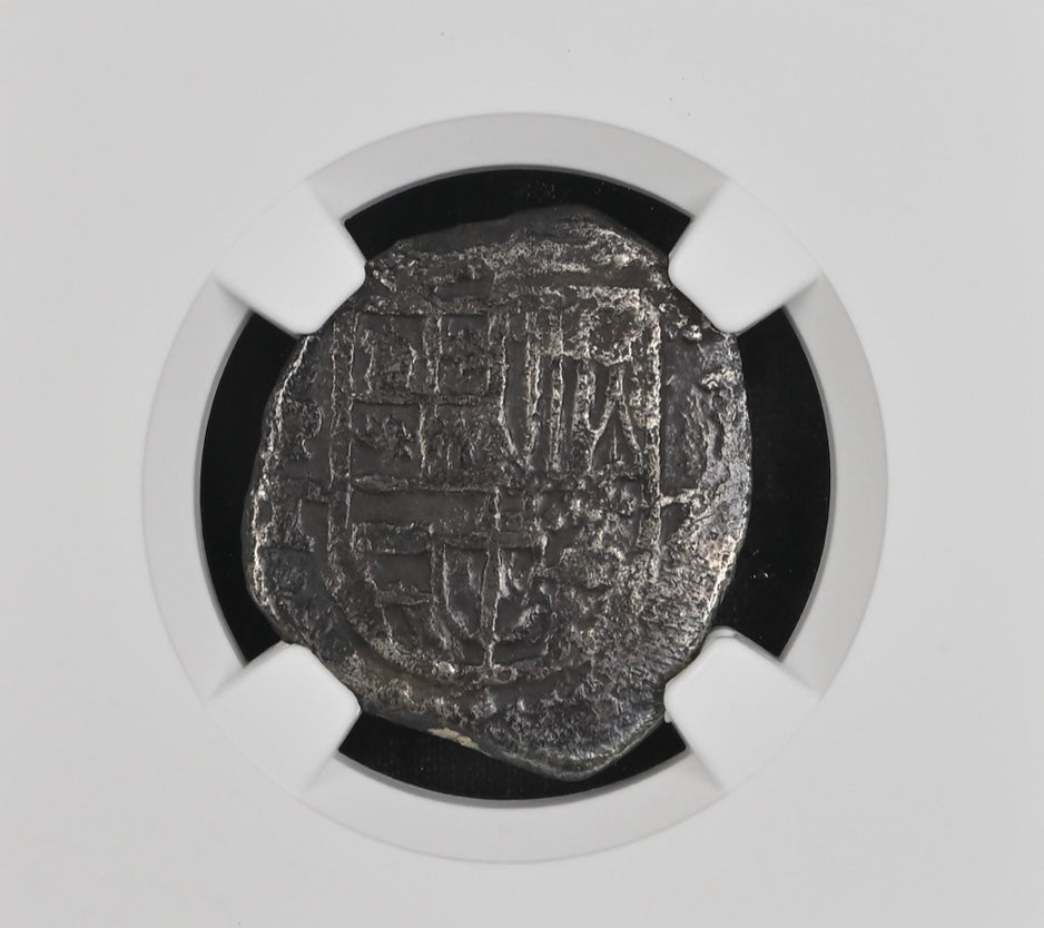 Concepcion 2 Reales NGC Grade VF Details Dated 161#