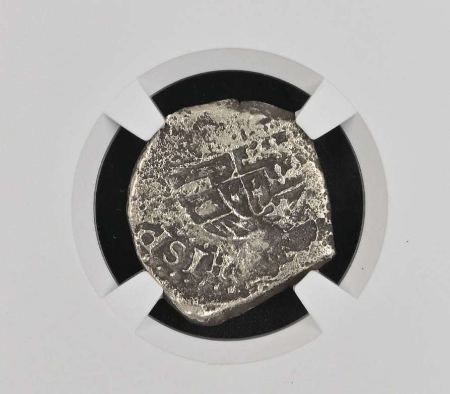 Concepcion 2 Reales NGC Grade VF Details Dated 1630