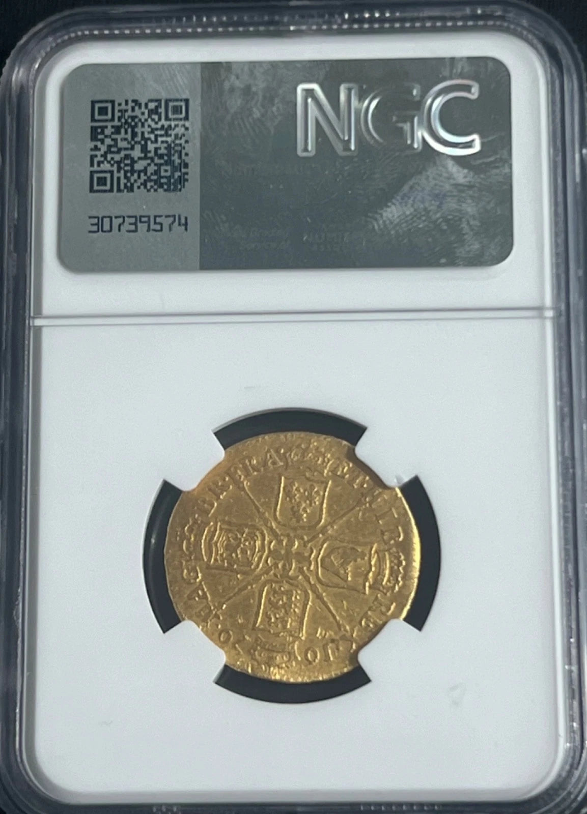 ASSOCIATION SHIPWRECK Gold Guinea NGC VF Details