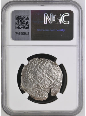 JUPITER SHIPWRECK 4 REALES NGC XF Details Dated 1654 – Shipwreck Coins